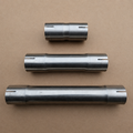 Tubo prolunga marmitta con doppio manicotto in acciaio inox