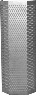 Protezione griglia antiscottatura marmitta trattore 720×320 mm in acciaio alluminato