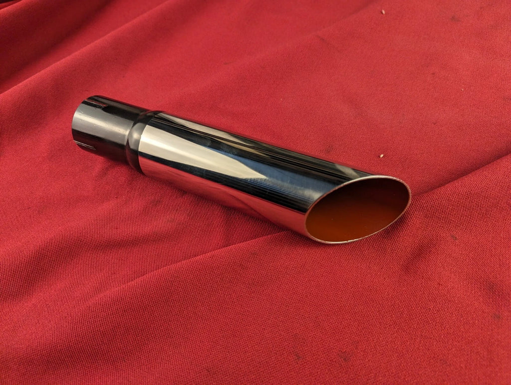 Terminale di scarico inox lucido AISI 304