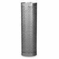 Protezione antiustione sagomata per marmitta – 720×190×150 mm in acciaio alluminato