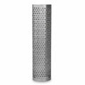 Protezione antiustione sagomata per marmitta – 670×133×127 mm in acciaio alluminato